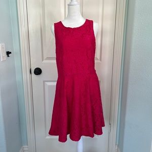 CeCe Pink Lace Dress